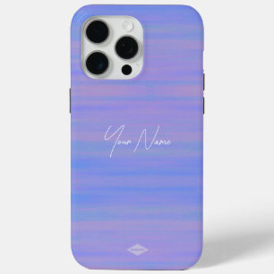 Violet Watercolor Look Cell Phone Case