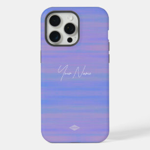 Violet Watercolor Look Cell Phone Case