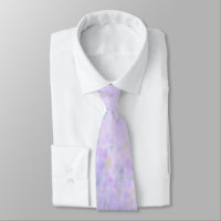 Violet Watercolors Tie