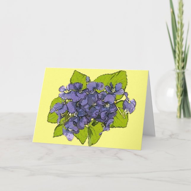 Violets2013 Card (Front)