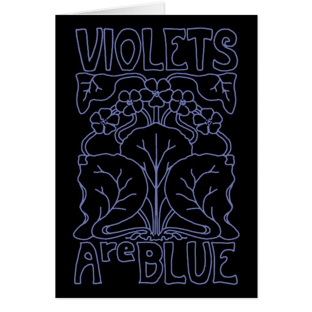 Violets Are Blue (Front)