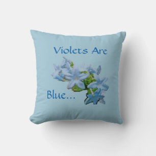 Violets Are Blue... Cushion