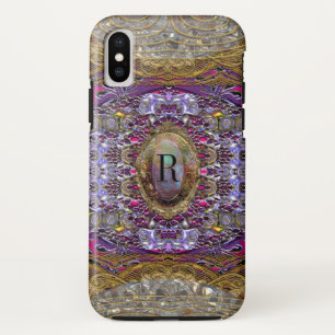 Violets Baylphine Beautiful Monogram Case-Mate iPhone Case