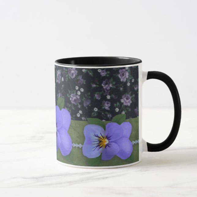 Violets Mug (Right)