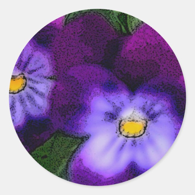 Violets Sticker (Front)