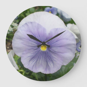 Violets~ Wall Clock