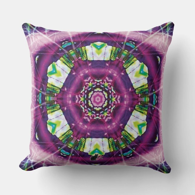 Violette Kaleidoscope Cushion (Front)
