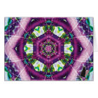 Violette Kaleidoscope Greeting Card