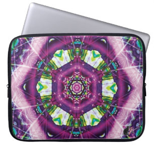Violette Kaleidoscope Laptop Sleeve