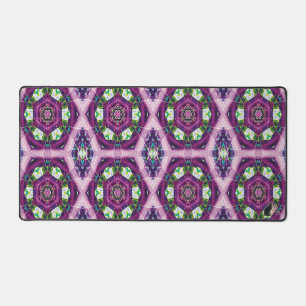 Violette Kaleids Desk Mat