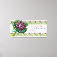 Violettes Soap LabelParis, France