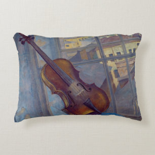 Violin, 1918 decorative cushion