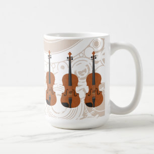 Violin: 3D Model: Coffee Mug
