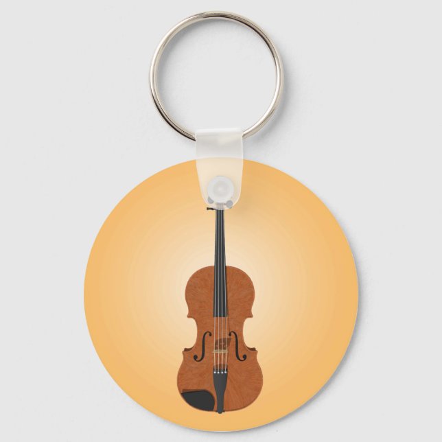 Violin: 3D Model: Keychain (Front)