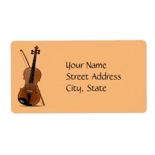 Violin and Bow template