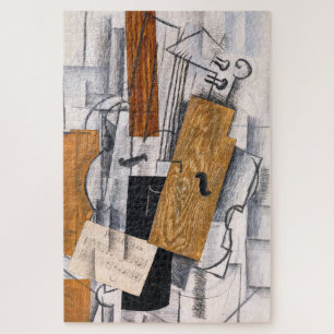 Violin and Sheet Music Georges Braque Jigsaw Puzzle