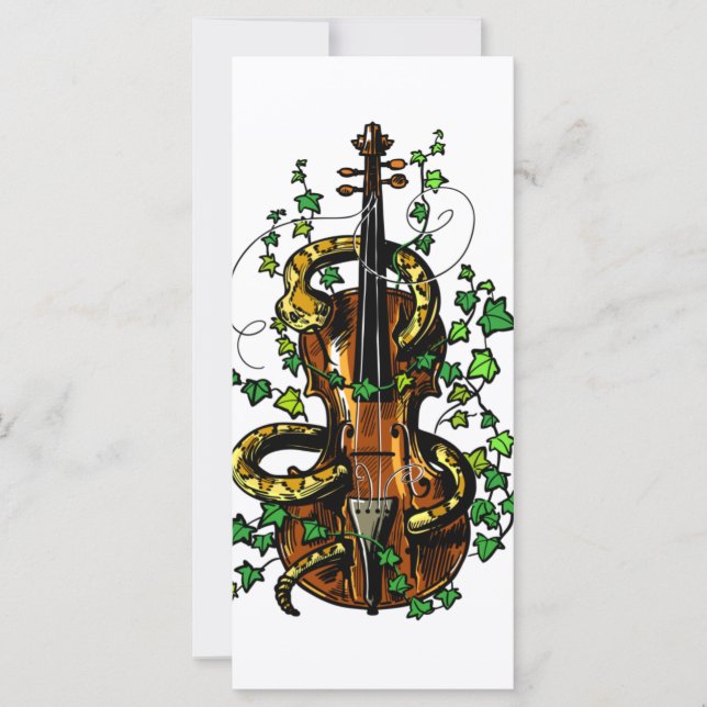 Violin and snake (Front)