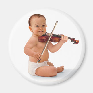 Violin Baby Magnet