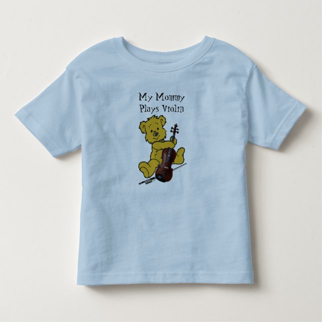 VIOLIN BEAR-T-SHIRT TODDLER T-Shirt (Front)