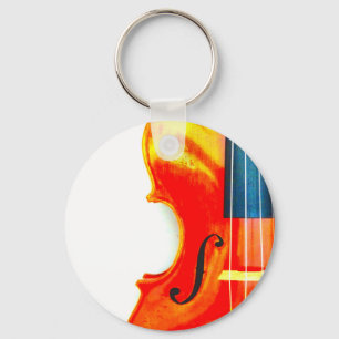 Violin Beautiful and Artistic Key Ring