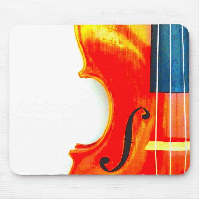 Violin Beautiful and Artistic Mouse Pad (Front)