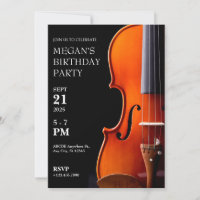 Violin birthday