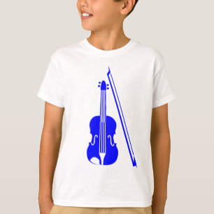 Violin - Blue T-Shirt