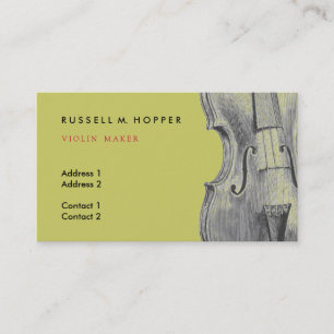 Violin Business Card