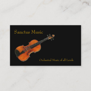 Violin Business Card