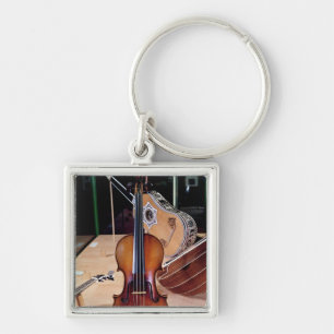 Violin, by Stradivari, Cremona, 1699 (photo; Key Ring