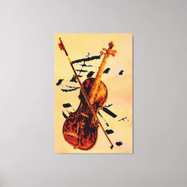 Violin Canvas Print (Front)