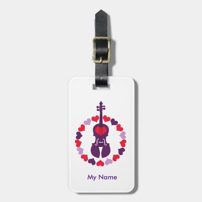 Violin Case Tags (Front Vertical)
