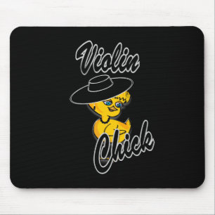 Violin Chick #4 Mouse Pad