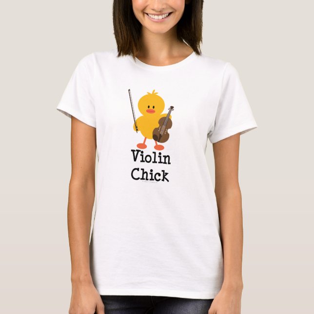 Violin Chick Tank Top (Front)