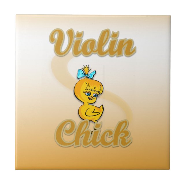Violin Chick Tile (Front)