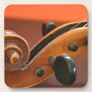 Violin classical stringed musical instrument coaster