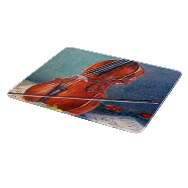 Violin Cutting Board (Corner)