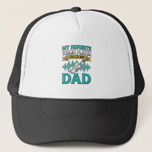 Violin Dad Shirt Favourite Violin Player Calls Me Trucker Hat