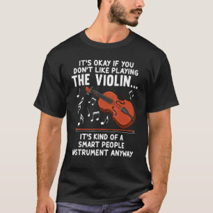 Violin For Men Women Cello Player Violinist Compos T-Shirt