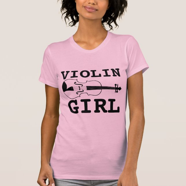 VIOLIN GIRL T-SHIRTS (Front)