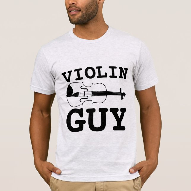 VIOLIN GUY MEN'S T-SHIRTS (Front)