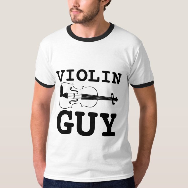 VIOLIN GUY MEN'S T-SHIRTS (Front)