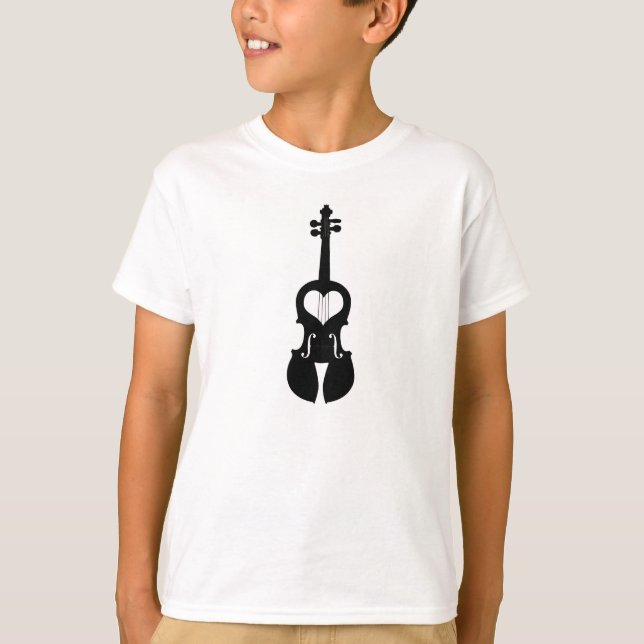 Violin Heart T-Shirt (Front)