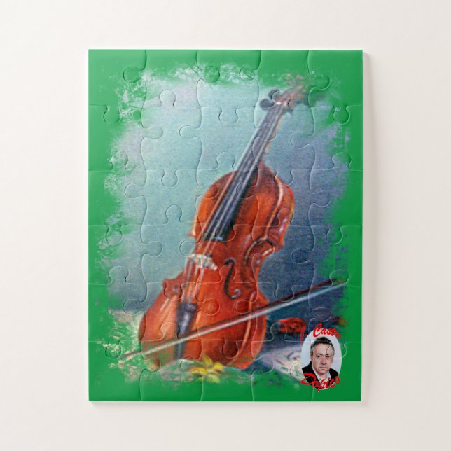 Violín Jigsaw Puzzle (Vertical)