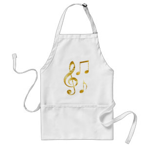 Violin key elegant standard apron