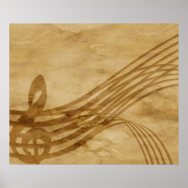 Violin key poster (Front)