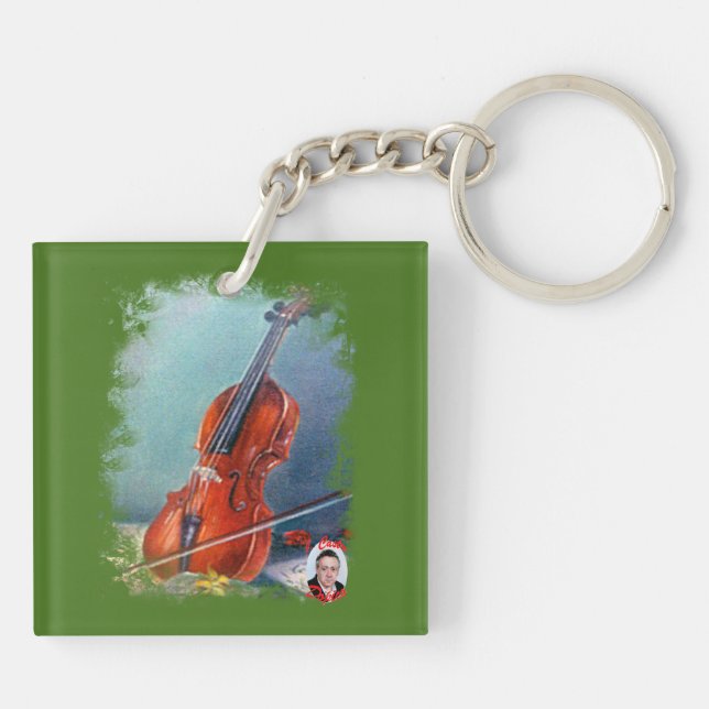 Violin Key Ring (Back)