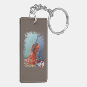 Violin Key Ring