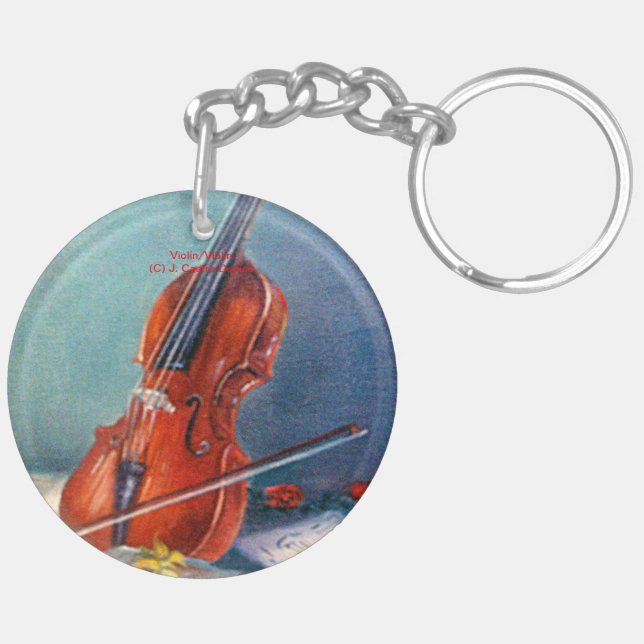 Violin Key Ring (Back Left)