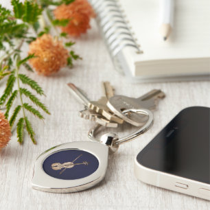 Violin Key Ring